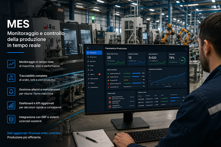 Integrazione MES e CNC